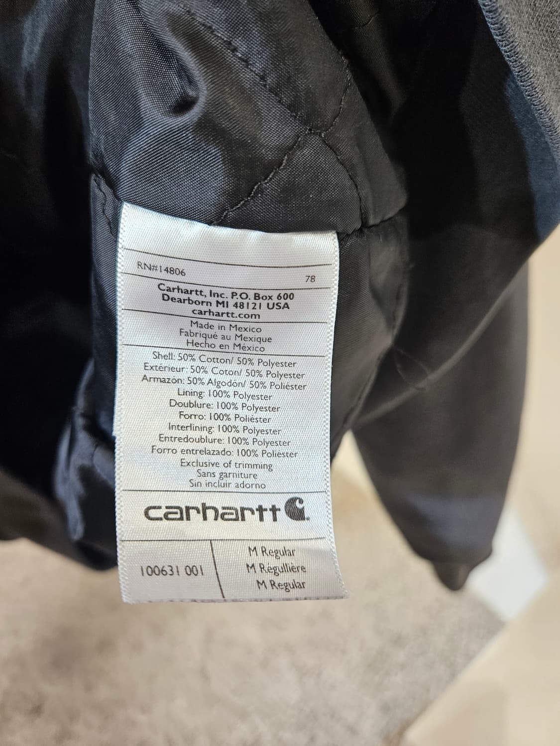 칼하트 후드집업 상품이미지5