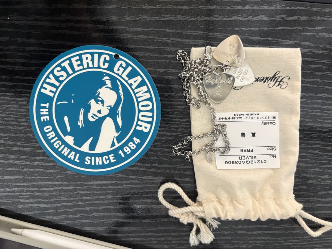 히스테릭글래머 기타피크목걸이 상품이미지1