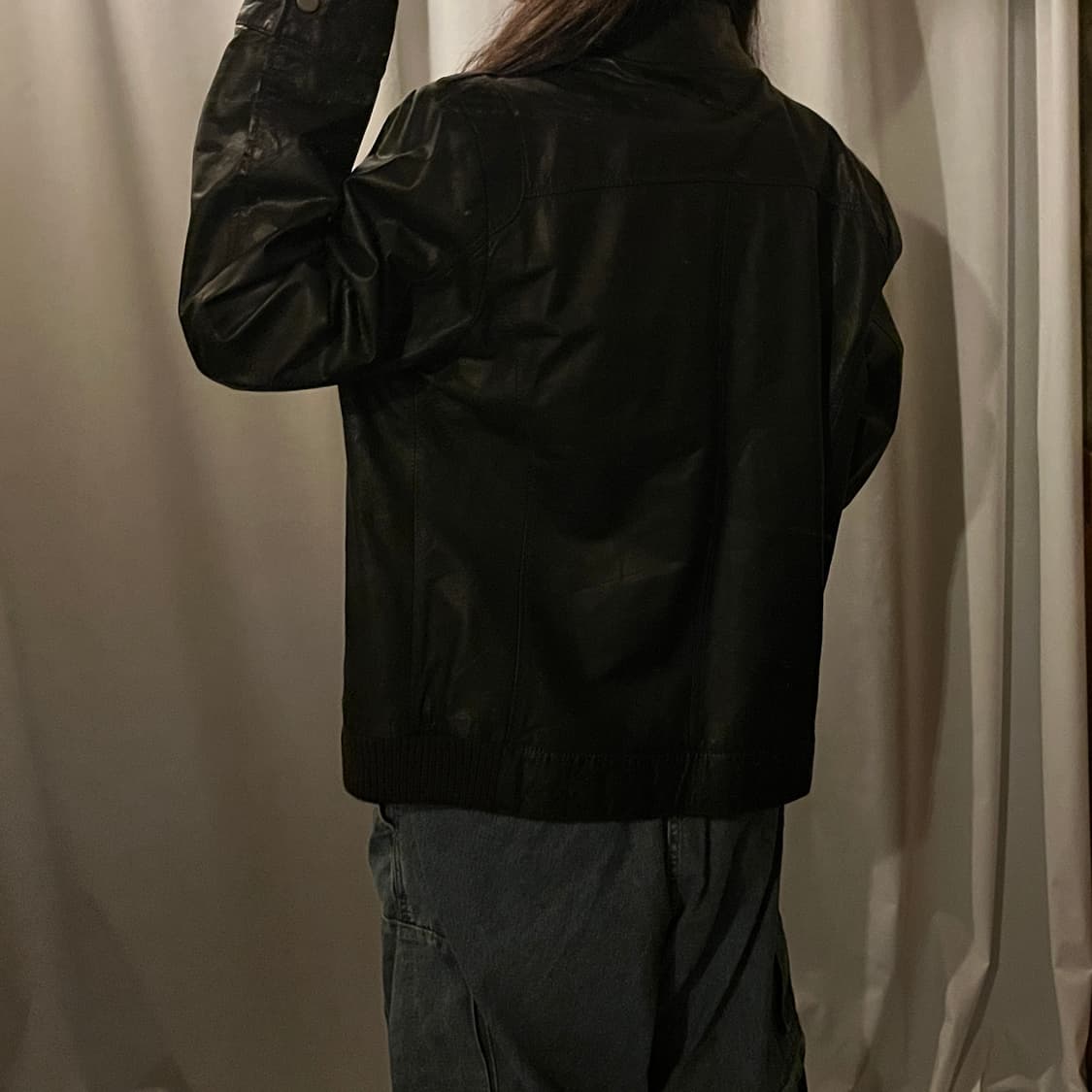 BASSO 염소가죽 자켓 브라운 상품이미지3