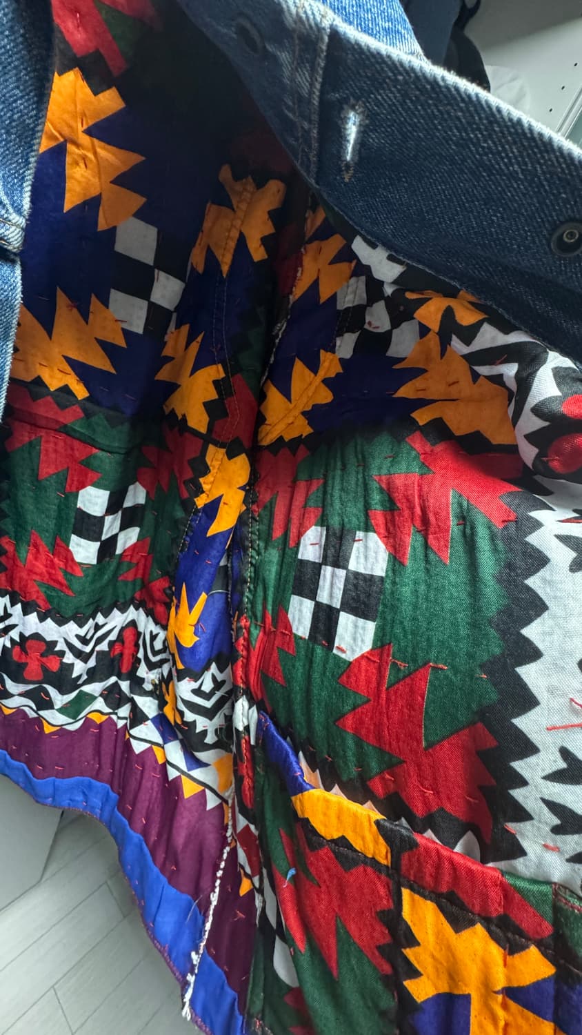 리빌드 바이 니들스 리버시블 데님 자켓 M 상품이미지4