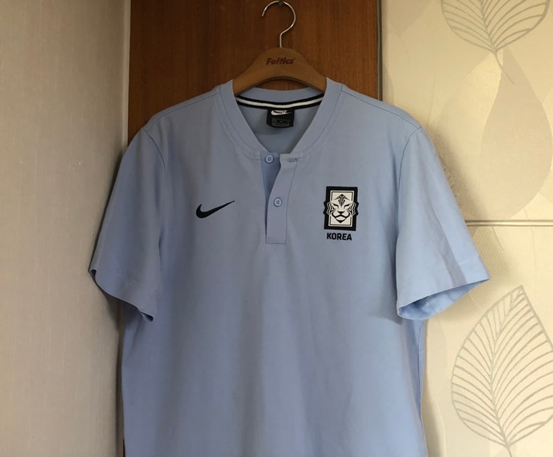 나이키 20-22 대한민국축구국대 코치지급/실착 폴로티셔츠 XL(105) 상품이미지2