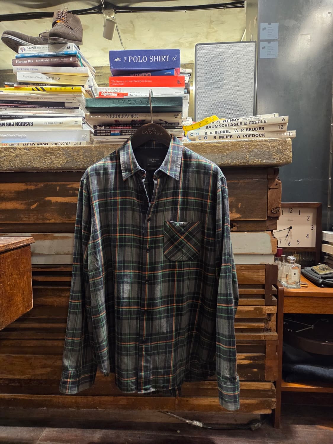 랙앤본 플란넬셔츠 상품이미지7