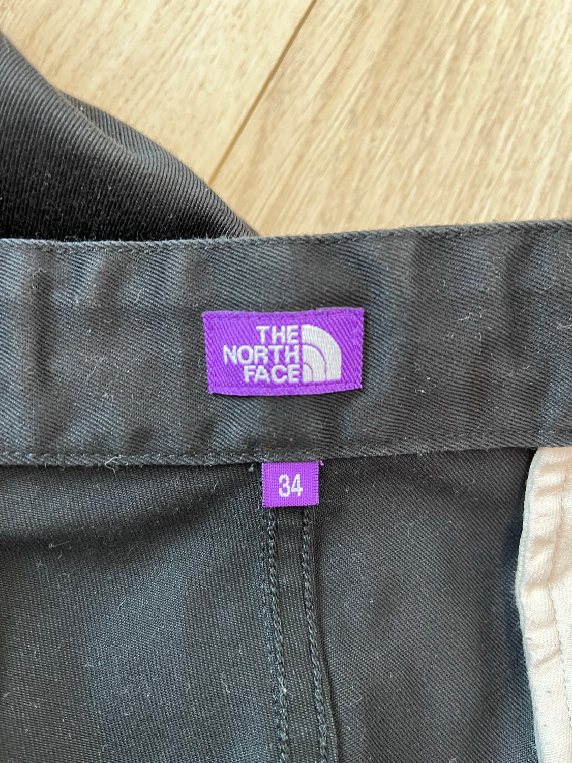 노스페이스퍼플라벨 치노 블랙 34사이즈 상품이미지3