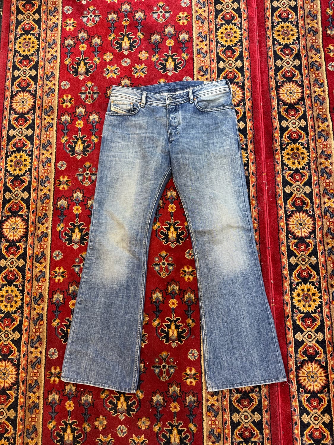 디젤 자탄 워싱 부츠컷 데님 팬츠 31in 상품이미지3