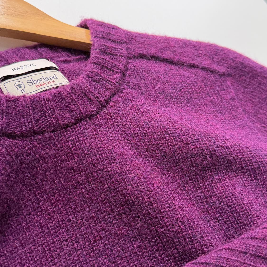 [85] 헤지스 쉐틀랜드 울 니트 상품이미지5