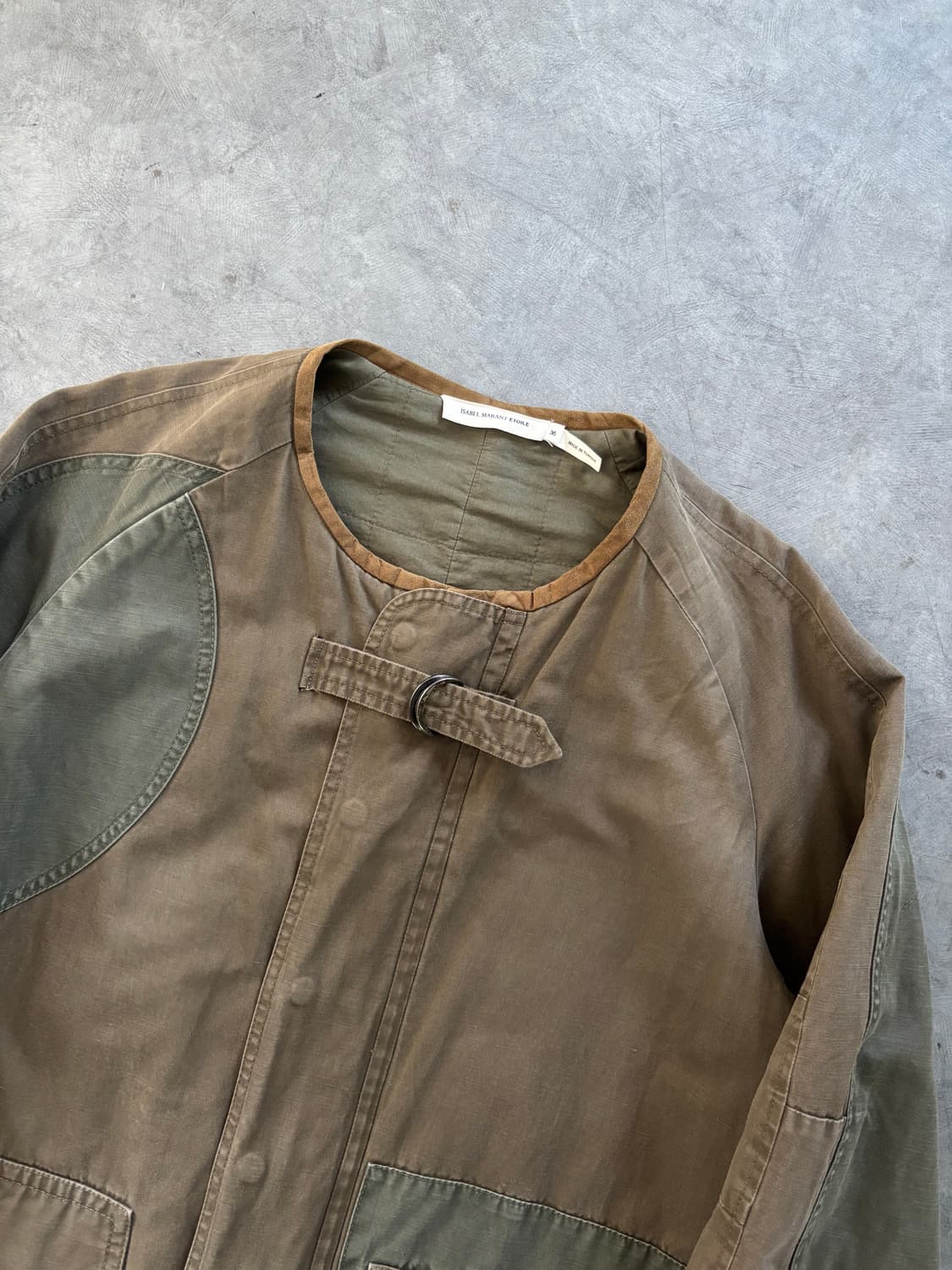 Isabel Marant 이자벨마랑 에뚜왈 빈티지 워크패치 코튼 자켓  상품이미지2