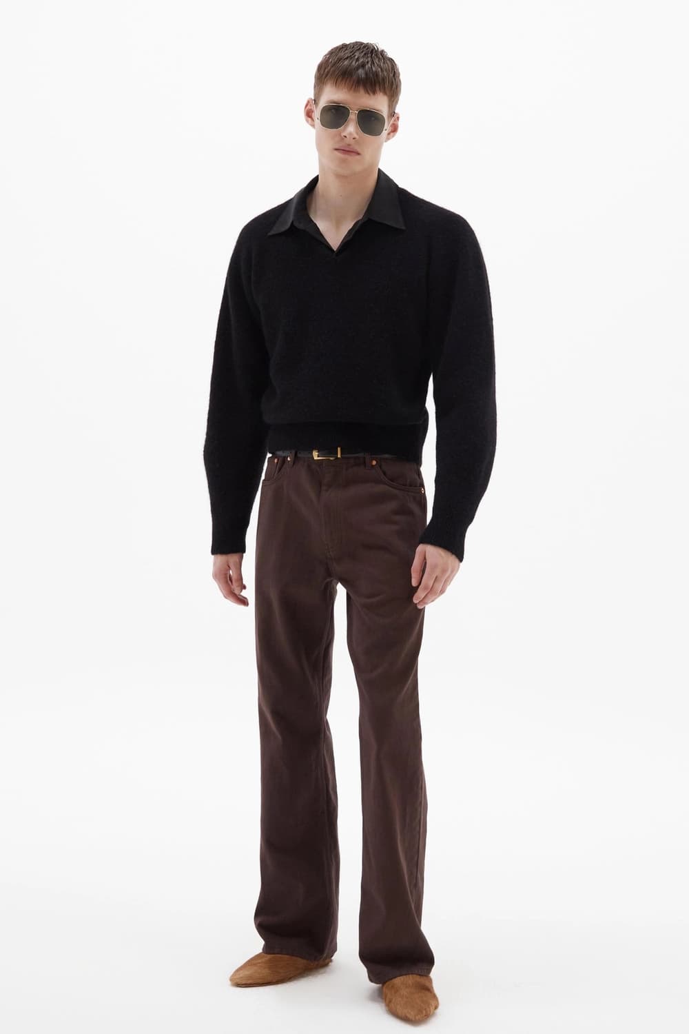 Taille UMBER DYE BOOTCUT DENIM PANTS 2 상품이미지2