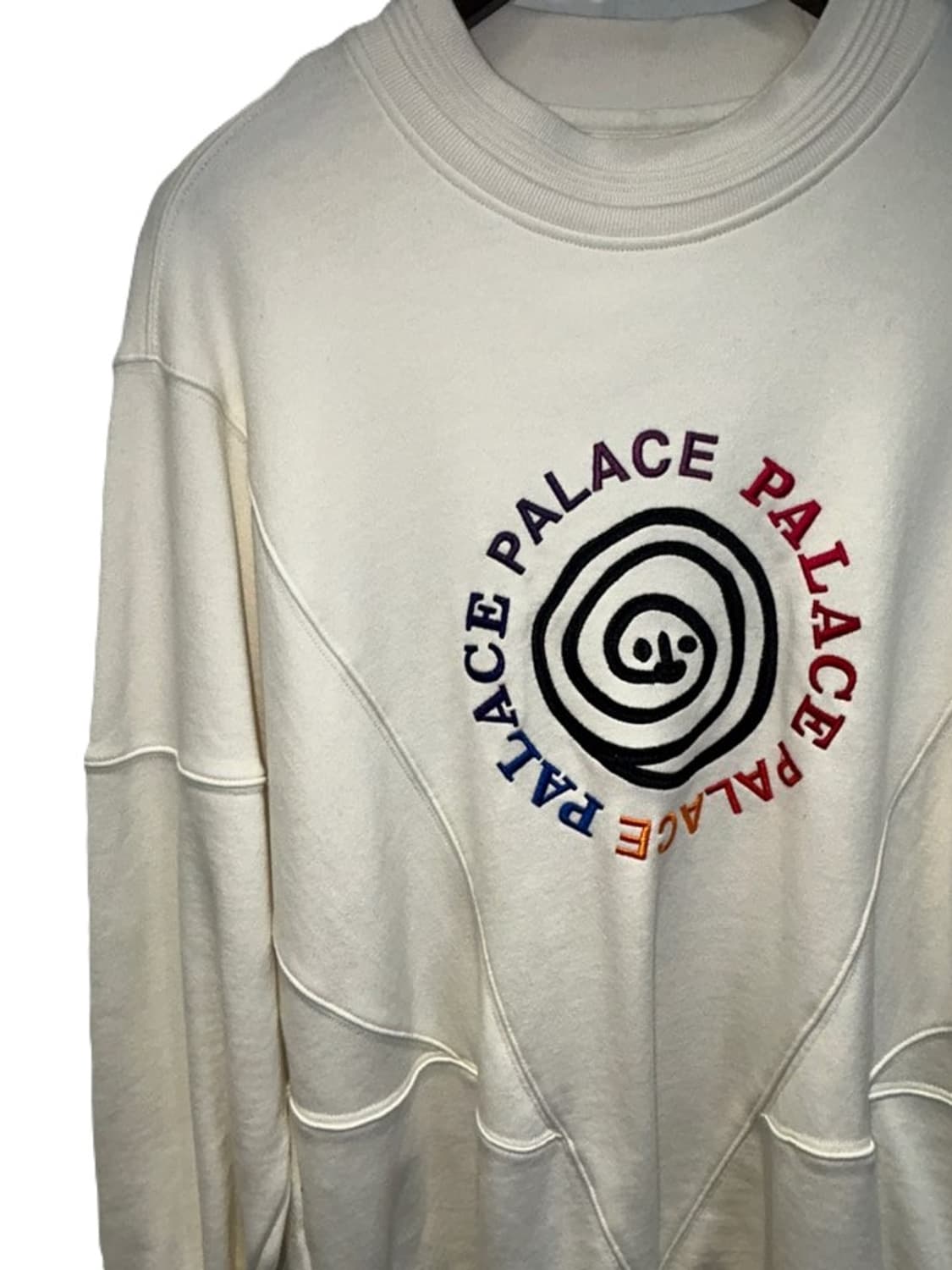 Palace 서클 로고 패치워크 맨투맨 상품이미지3