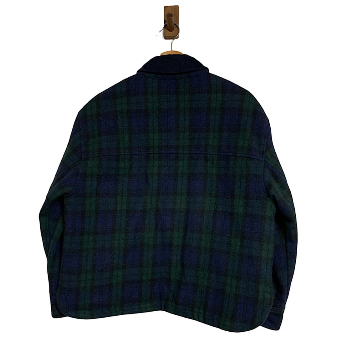 에디바우어 여성 블랙와치 체크 워크자켓 L 상품이미지4