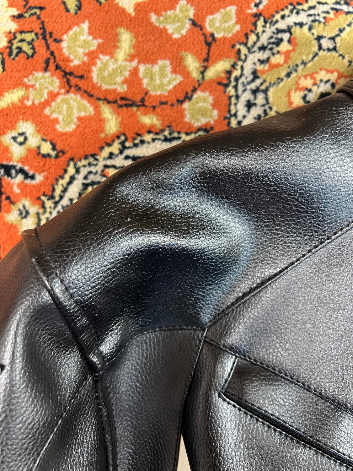 [L] 다이네즈 리얼 레더 바이커 라이더자켓 상품이미지10