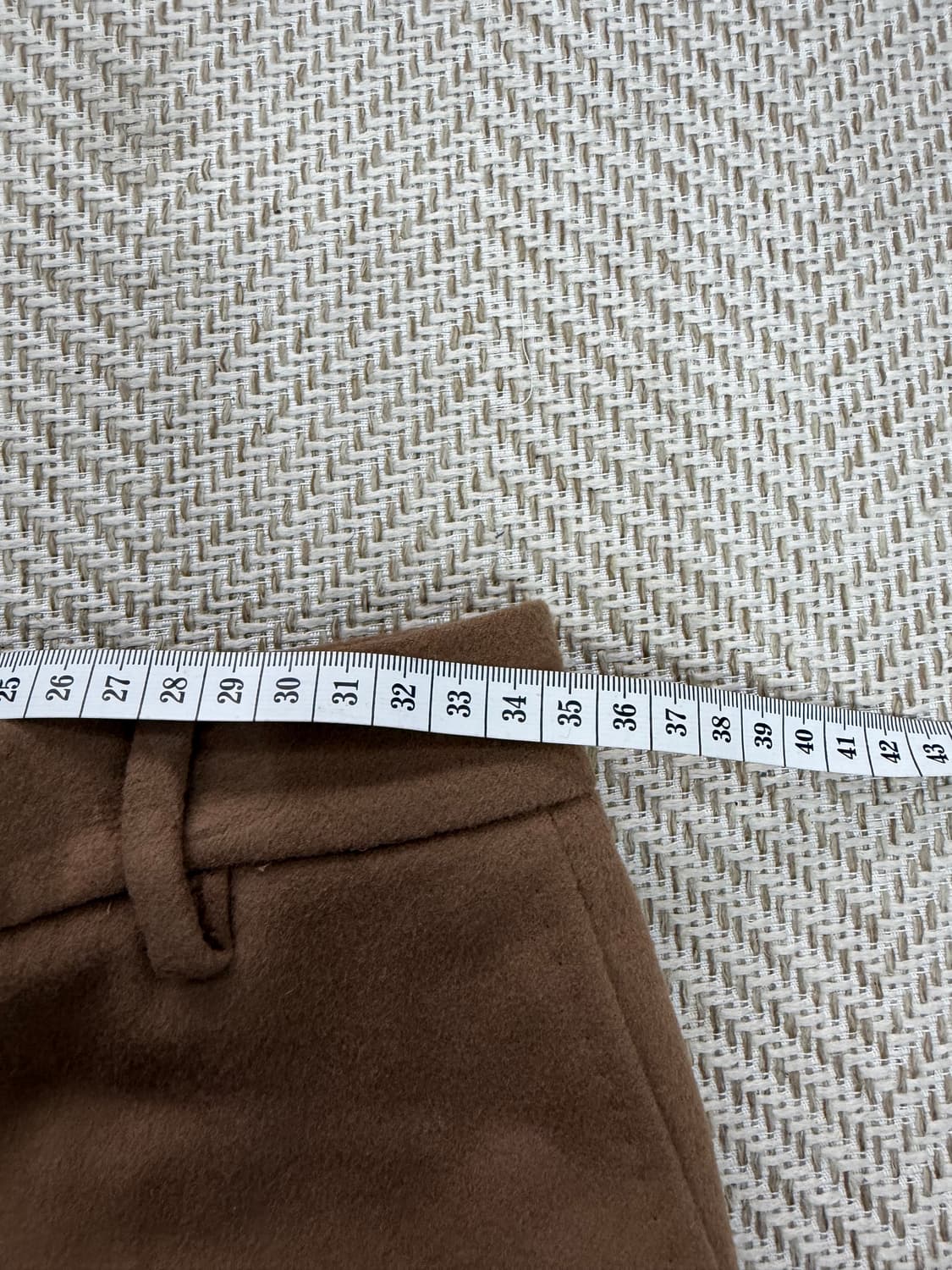 매장판정품) 막스마라 브라운 모팬츠 26 상품이미지6