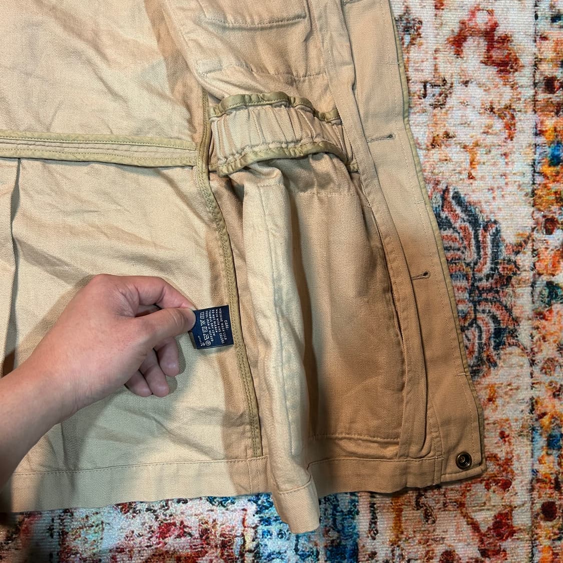 [L] 00s 랄프로렌 스포츠 밀리터리 베스트 상품이미지3