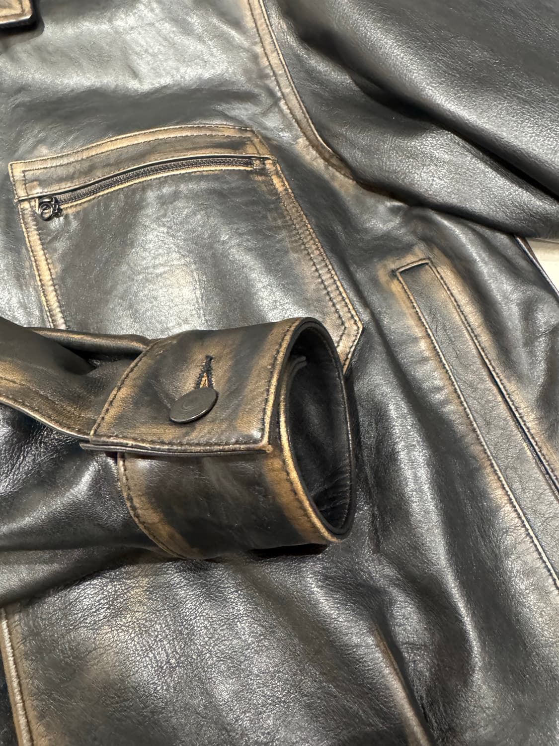 이스트로그 블루종 레더 상품이미지4