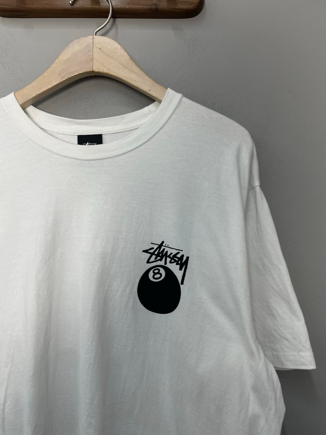 스투시 8핀 화이트 반팔 H2575 상품이미지4