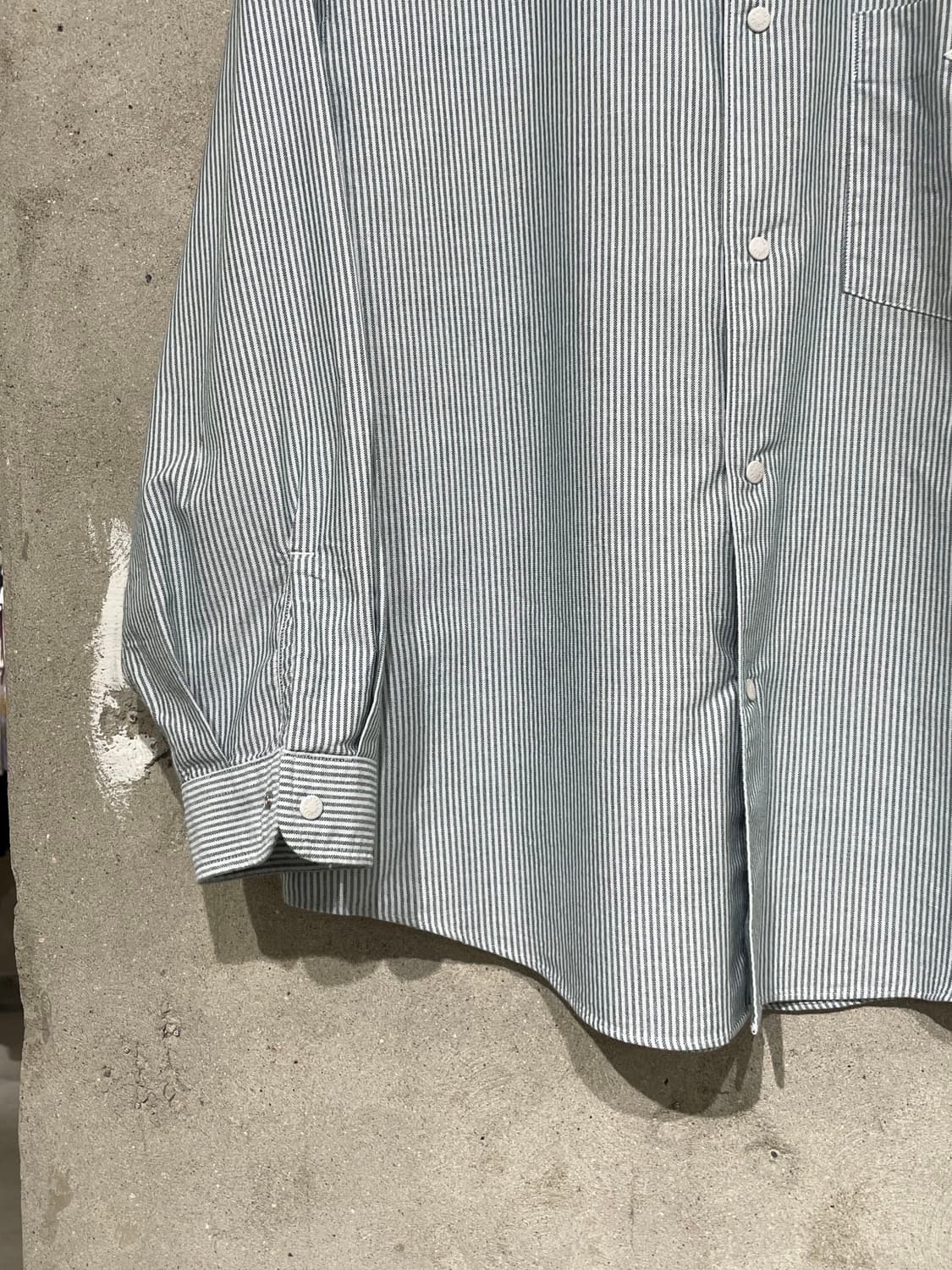 단톤 쿨맥스 스트라이프 옥스포드 B.D 셔츠 상품이미지4