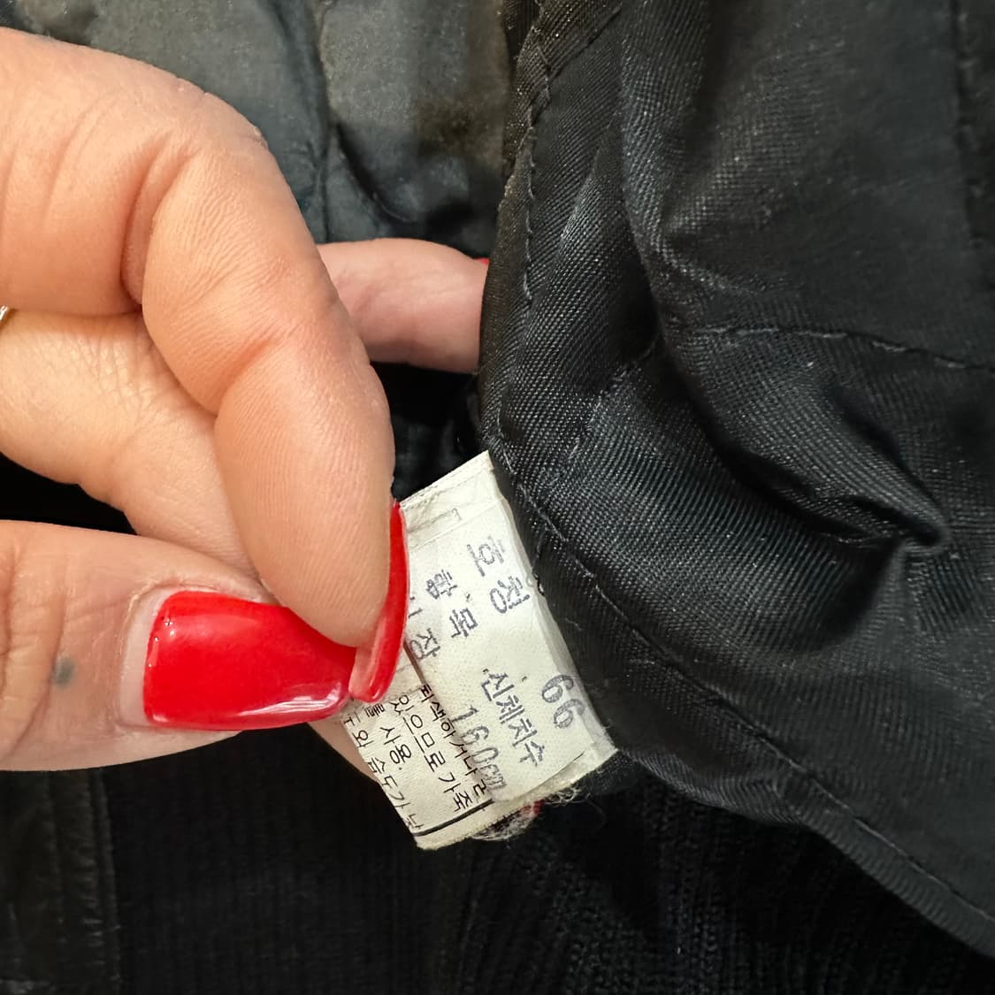 80s 퍼카라 크롭 소가죽 봄버 자켓66 상품이미지6