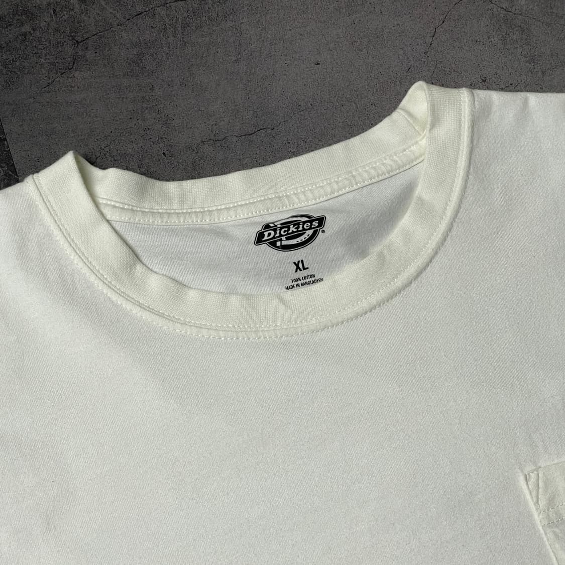 DICKIES 디키즈 아이보리 코튼 반팔티셔츠 A01020 상품이미지2