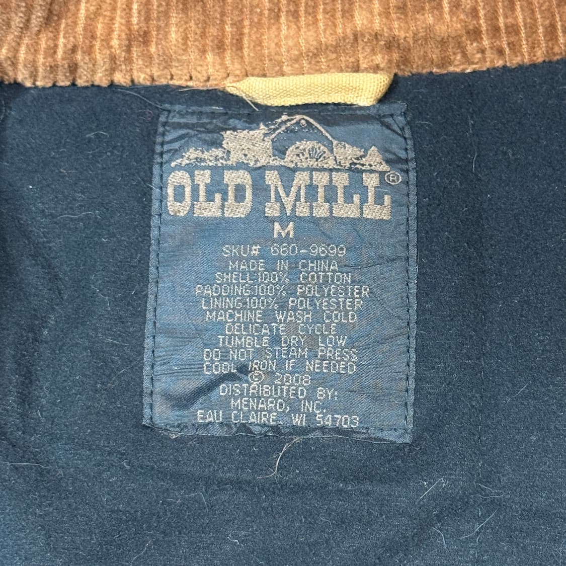 M) OLD MILL 신슐레이트 덕 캔버스 워크 자켓 상품이미지9