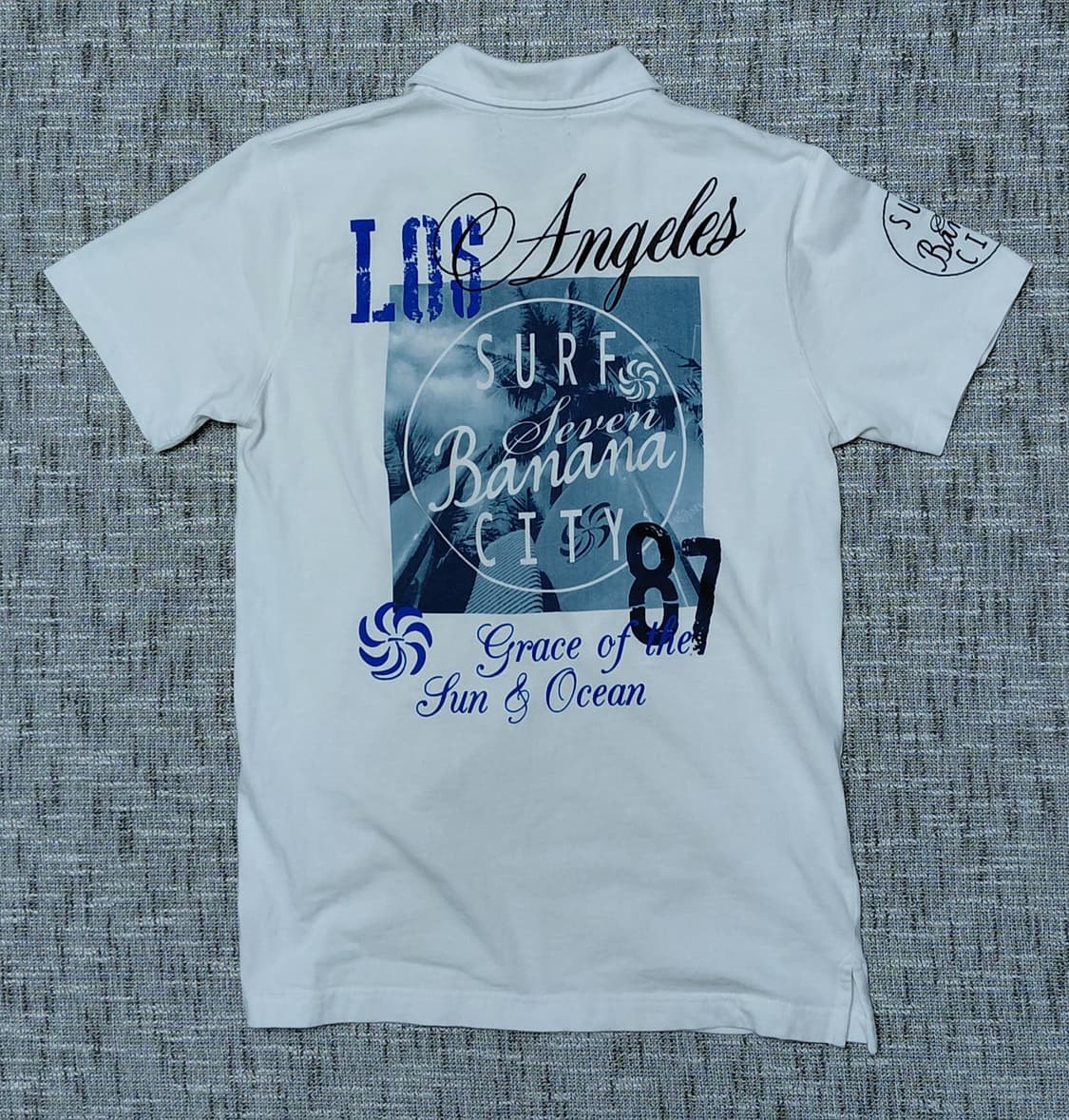 [S] Banana Seven L.A. 서프 그래픽 폴로 셔츠 상품이미지8