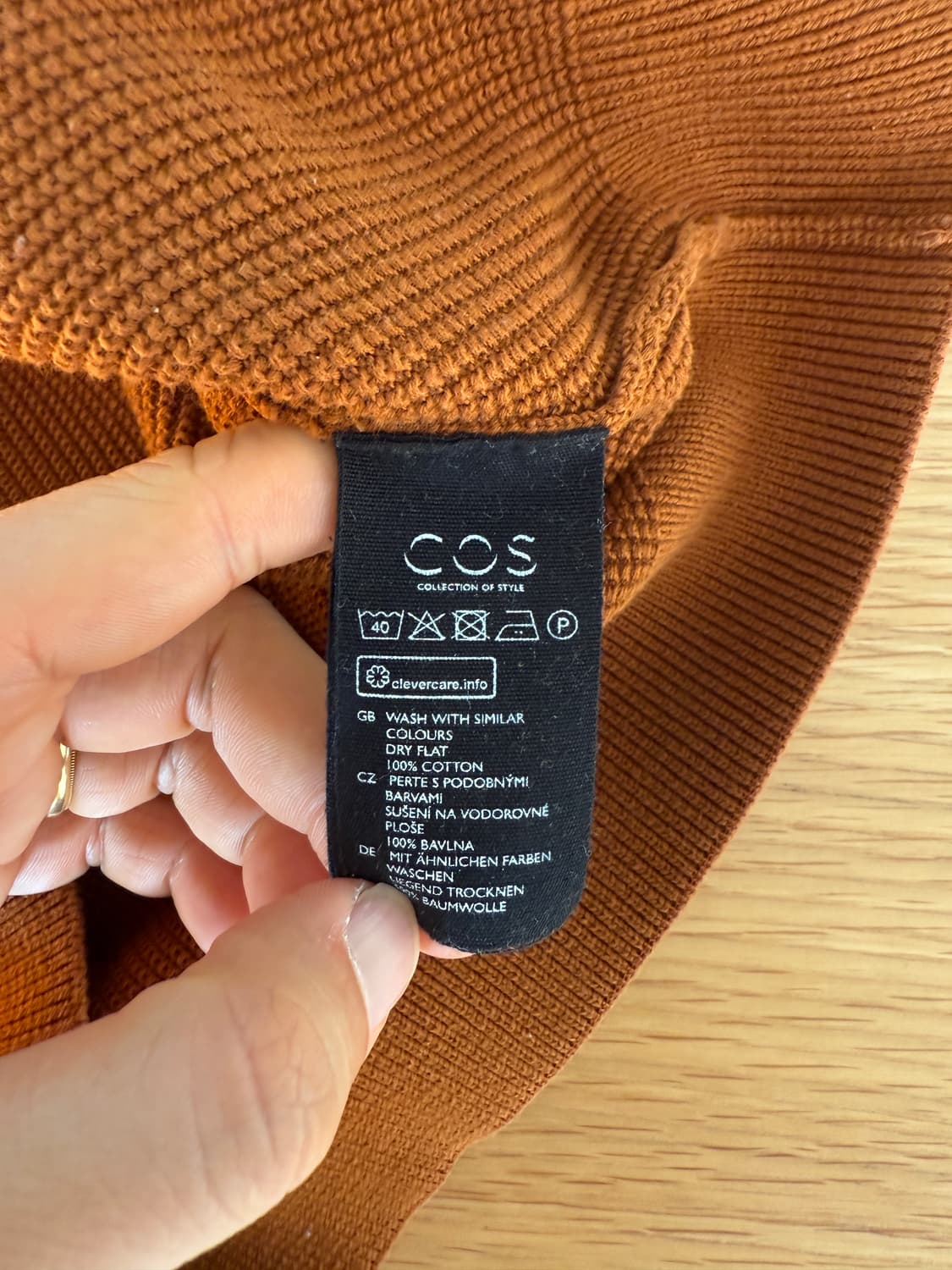 코스(COS) 코튼 니트 상품이미지7