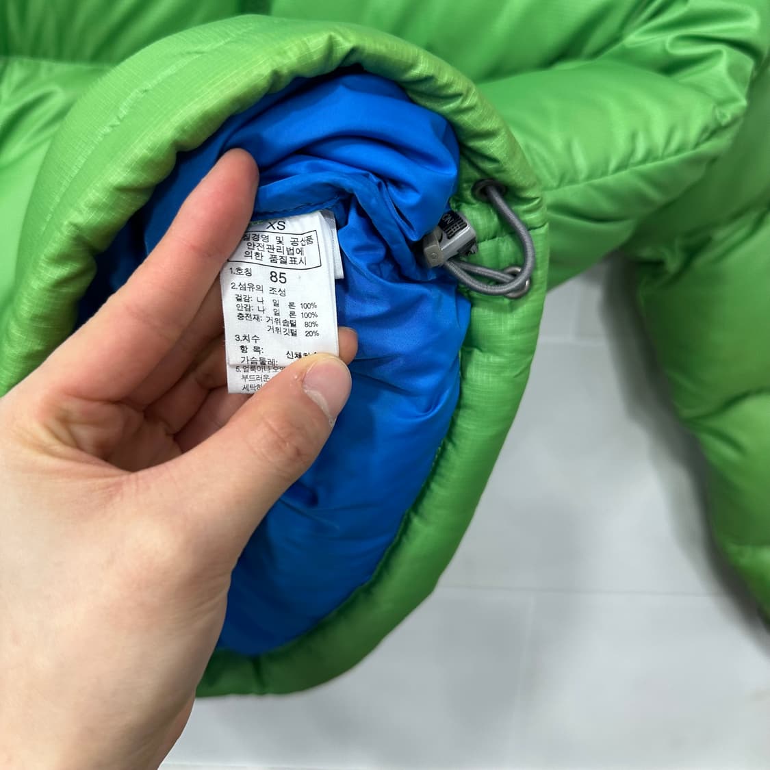 노스페이스 700 눕시패딩 상품이미지8