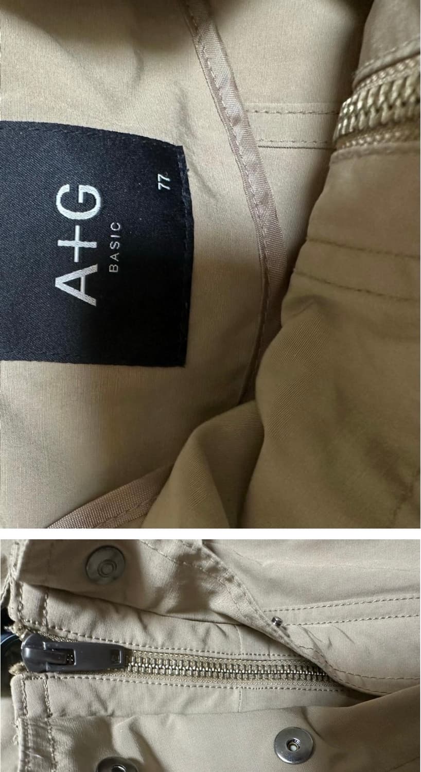 엣지 후드 롱 코트야상 남여공용 상품이미지8