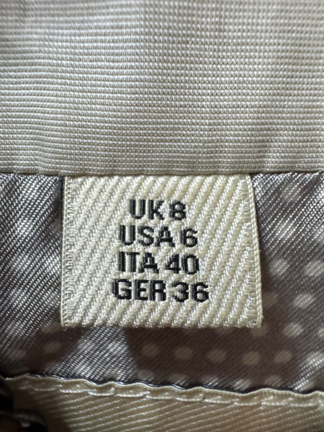 버버리 코튼/실크 혼방 샌드링엄 코트 8(S) 상품이미지8