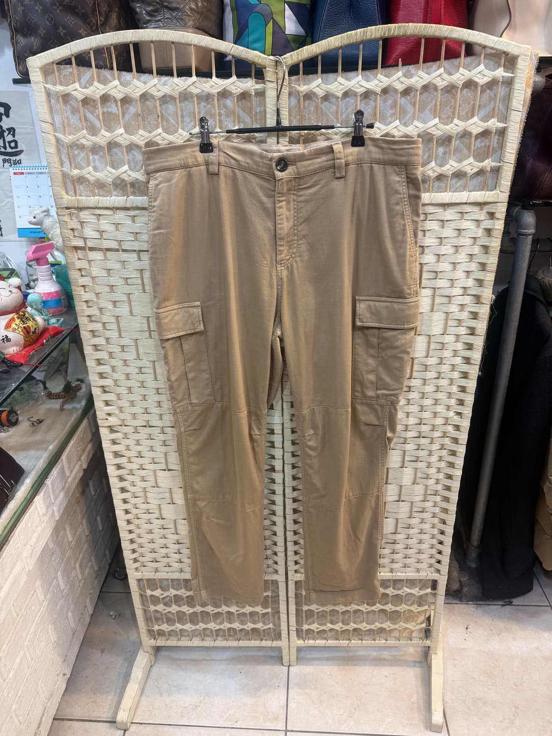 52/36-37 정품 부르넬로 쿠치넬리 카고바지 팝니다 상품이미지1