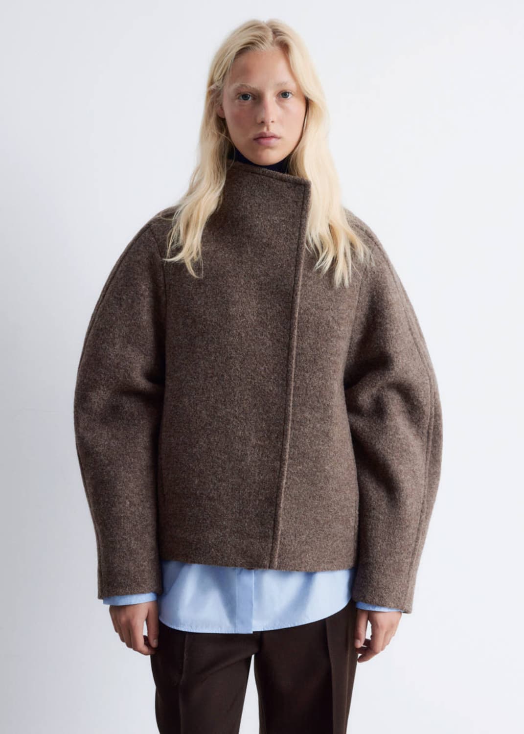 앤아더스토리즈 에이시메트릭 울 자켓 상품이미지1