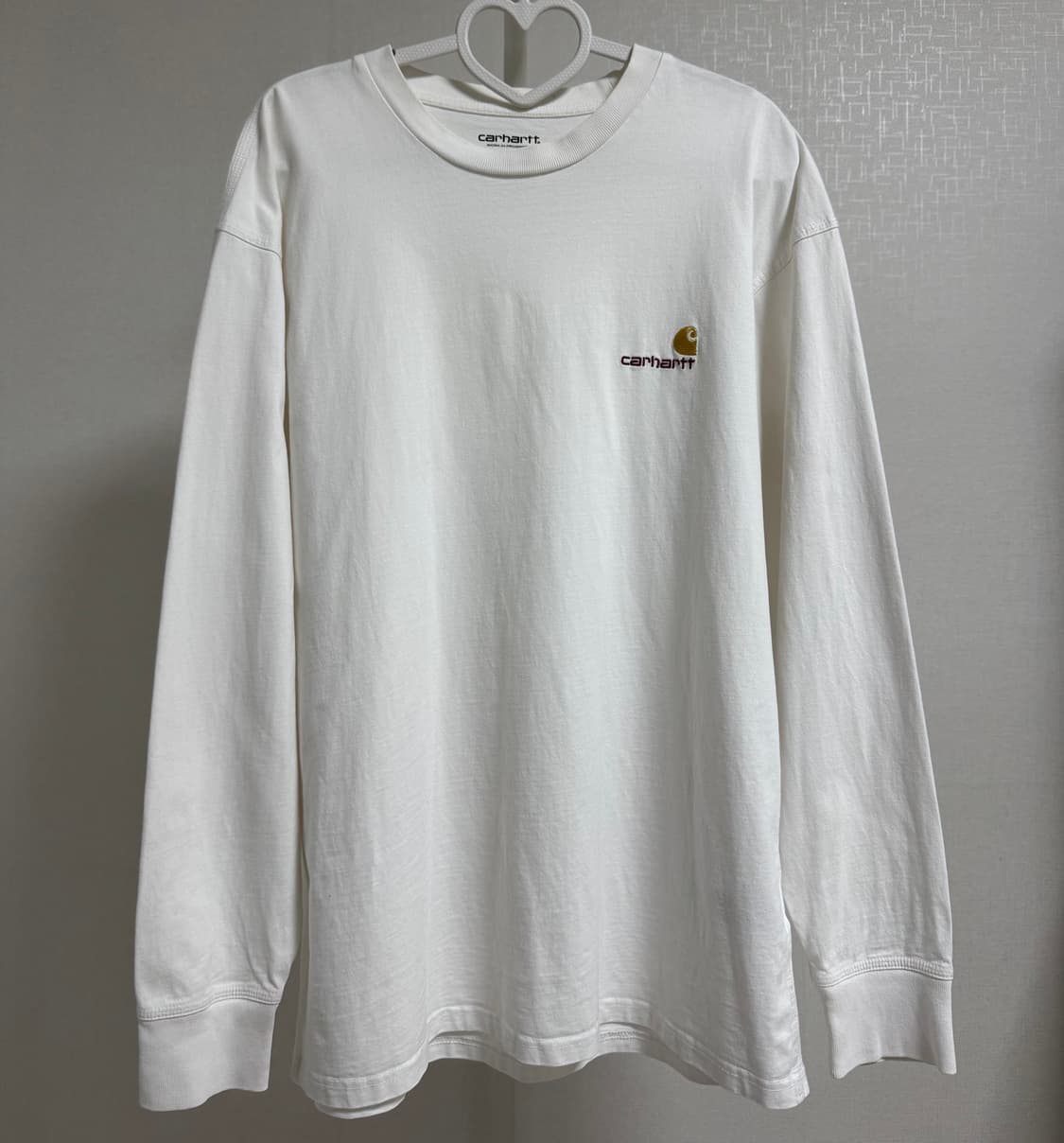 칼하트WIP 롱슬리브 로고 티셔츠 L 상품이미지1