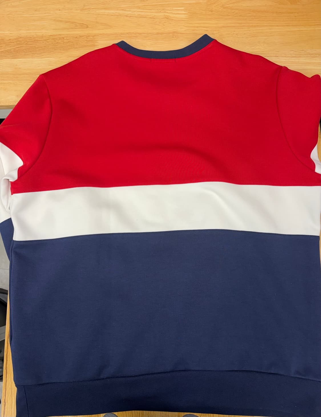 [L] 폴로 1967 맨투맨 레드/네이비 상품이미지5