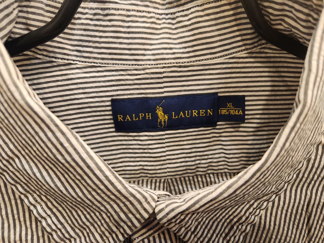 랄프로렌 스트라이프 반팔 셔츠 상품이미지2
