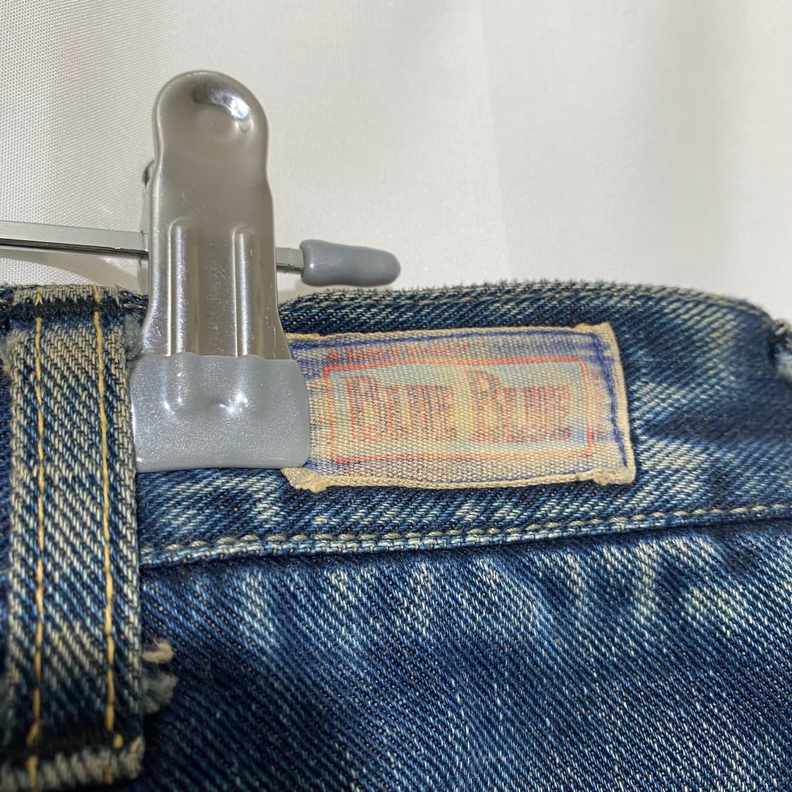 Blue Blue 와이드 컷오프 데님팬츠 상품이미지5