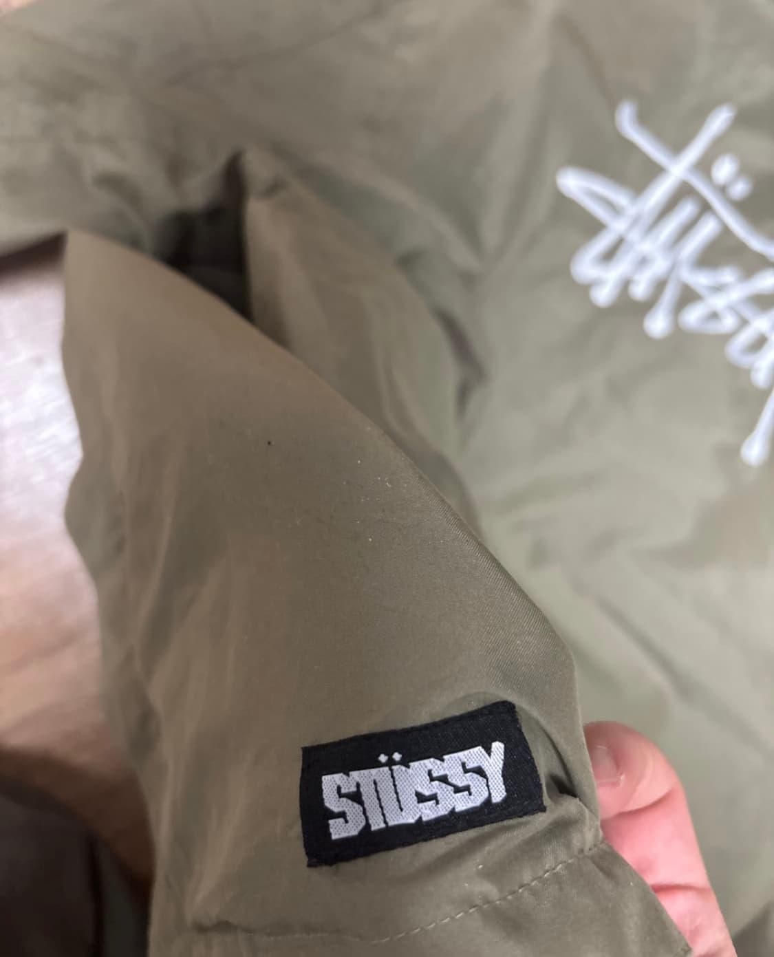 90s 스투시 자켓 사이즈 L 상품이미지5