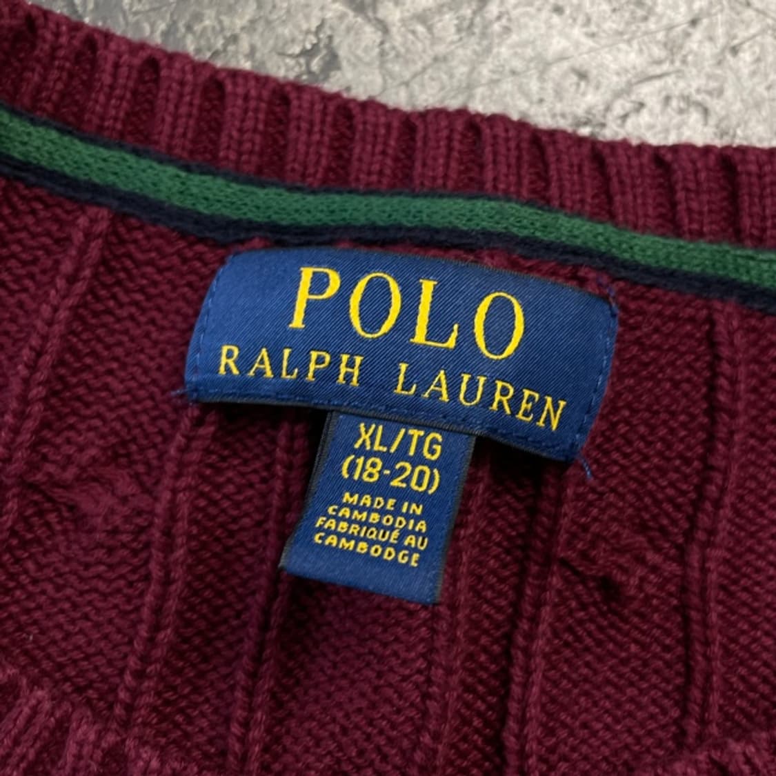 95 폴로 신형 꽈배기 니트  상품이미지3