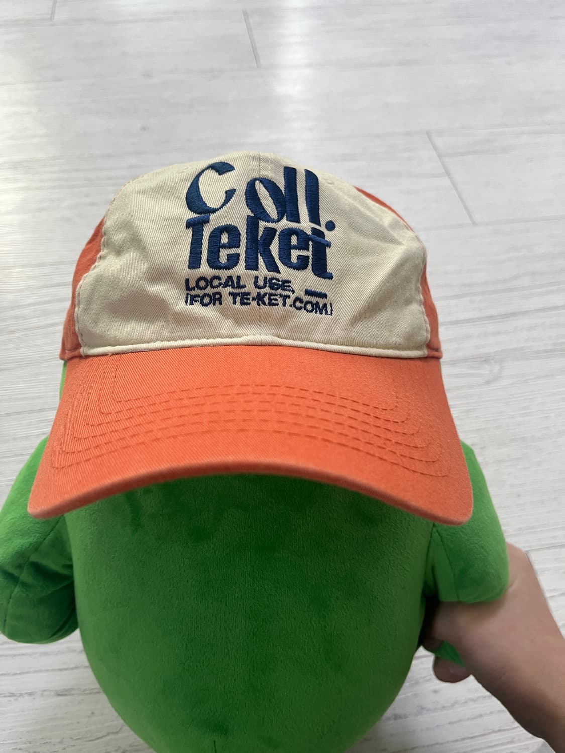 Coli Teket 볼캡 오렌지색 모자 상품이미지1