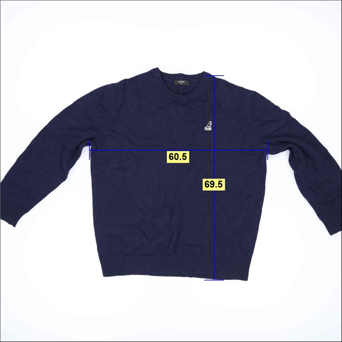 XL 캉골 라운드 울니트 0310H1 상품이미지6