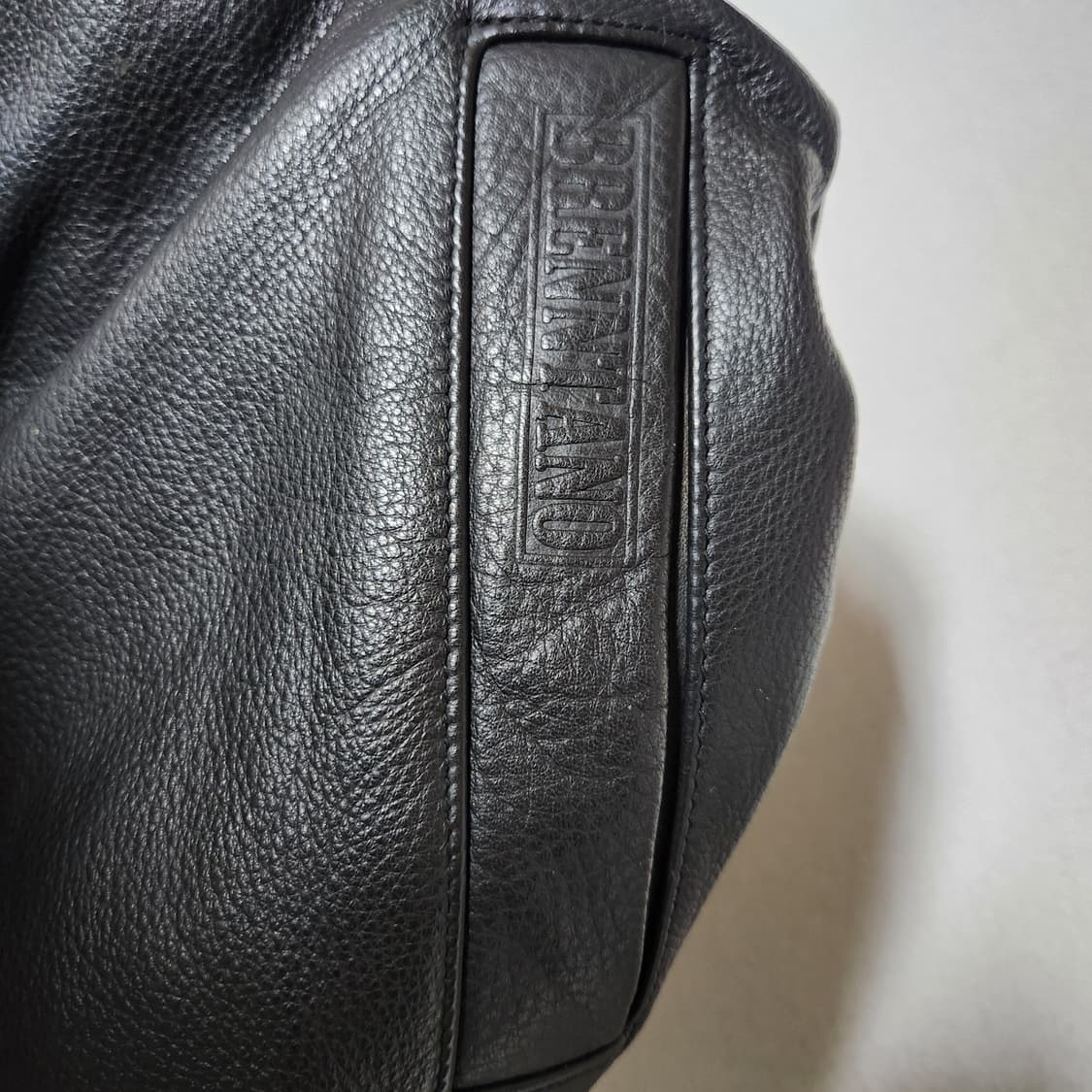 90s 브랜따노 양가죽 항공 점퍼 100 상품이미지4