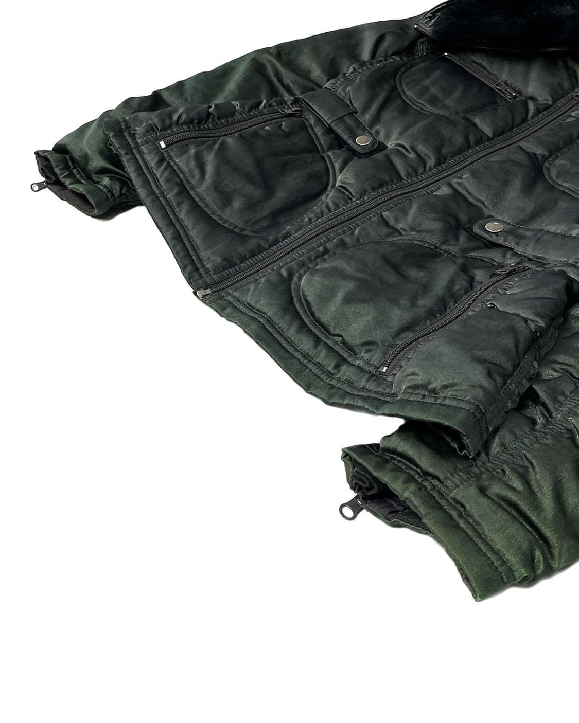 Max&Co. 래빗퍼 카라 밀리터리 패딩  상품이미지4