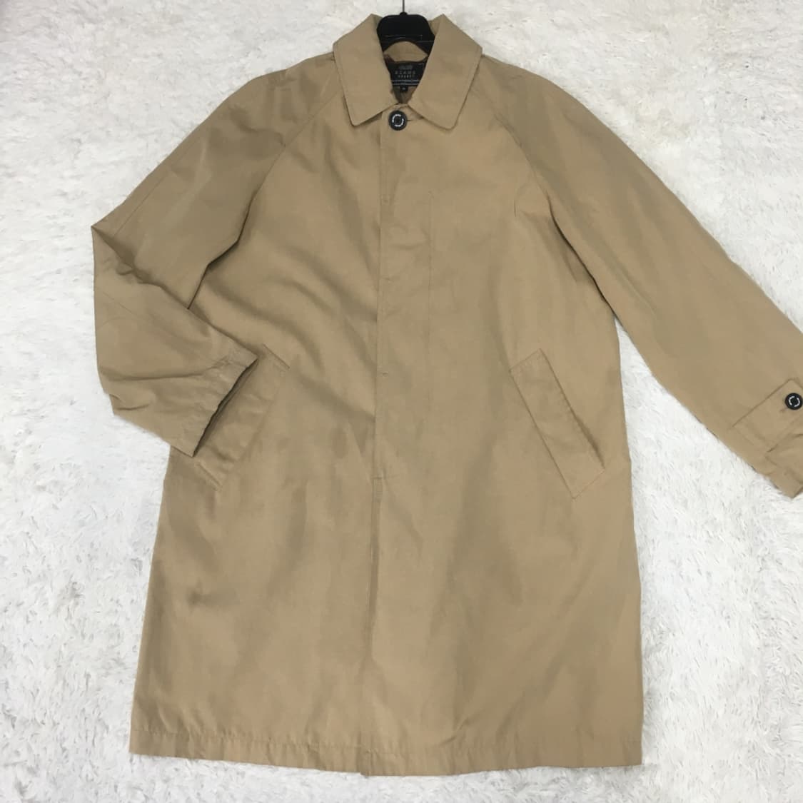 빔즈 하트 베이지 레글런 오버코트 CC31 상품이미지1