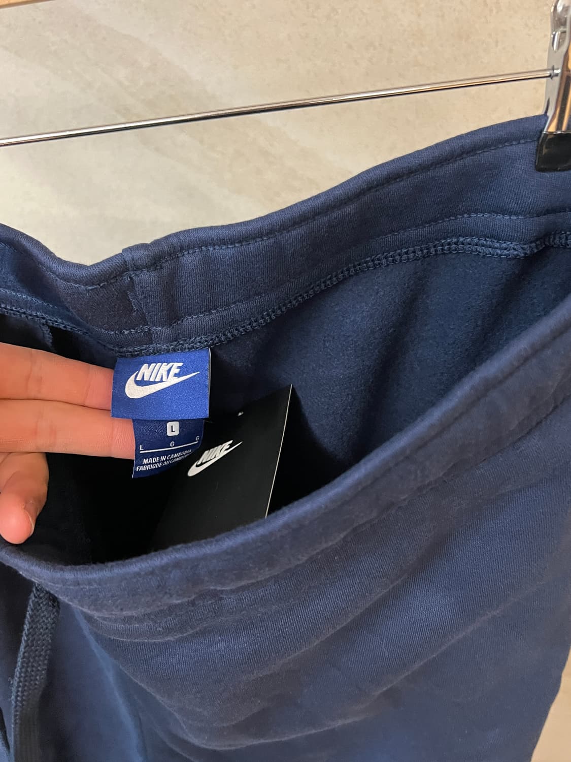 [L] [새제품] 편안함 끝판왕! 나이키 빅로고 조거 팬츠 (택 포함) 상품이미지5