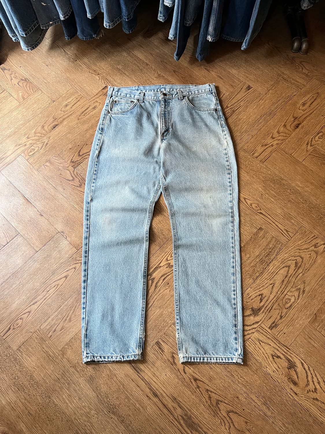 [36]칼하트 USA 빈티지 워싱 워크 데님 팬츠 상품이미지2