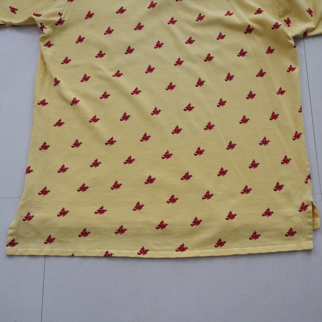 90s 폴로 랄프로렌 MADE IN USA 랍스터 패턴 PK티 XL 상품이미지8
