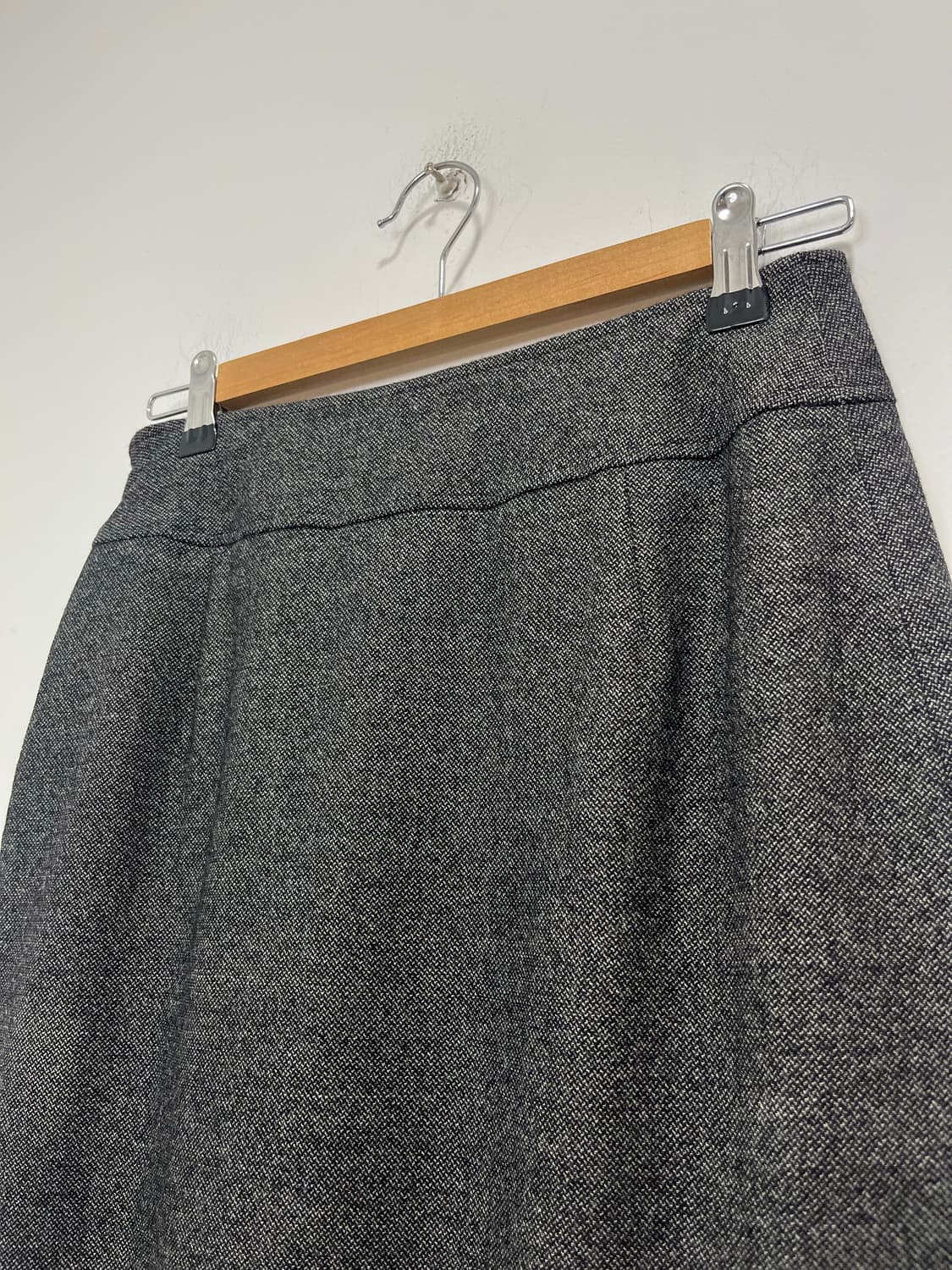 일본 빈티지 레이스 레이어드 플리츠 미디스커트  상품이미지9