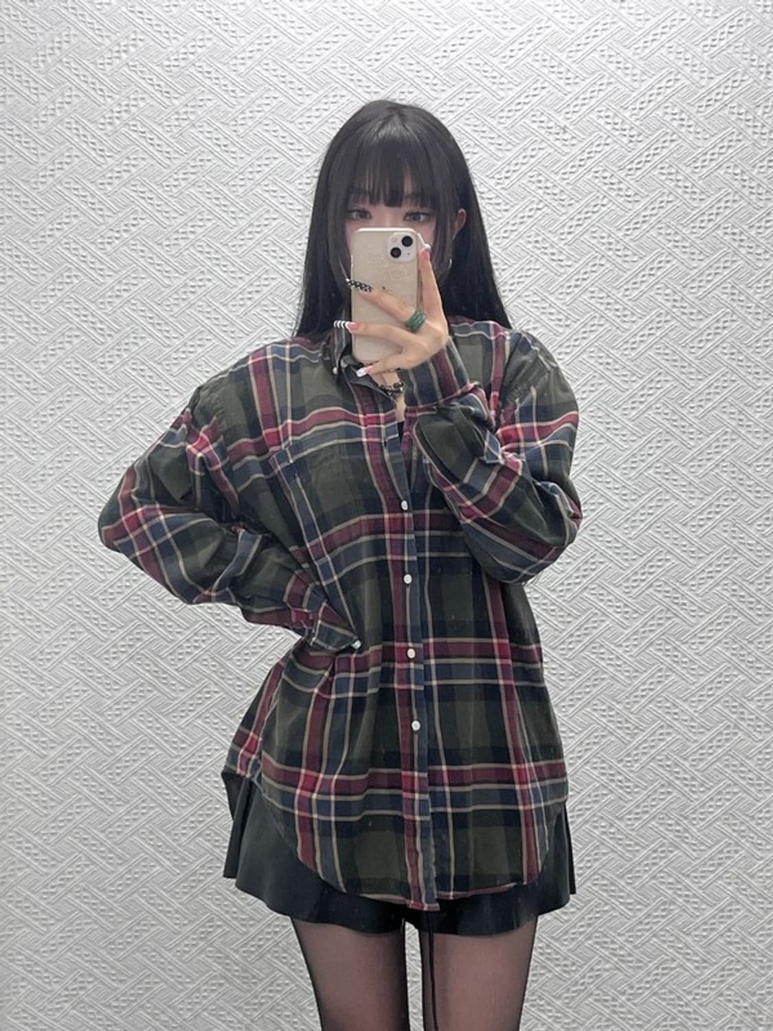 폴로 랄프로렌 컨트리 레트로 오버핏 체크 셔츠 M C10102 상품이미지2