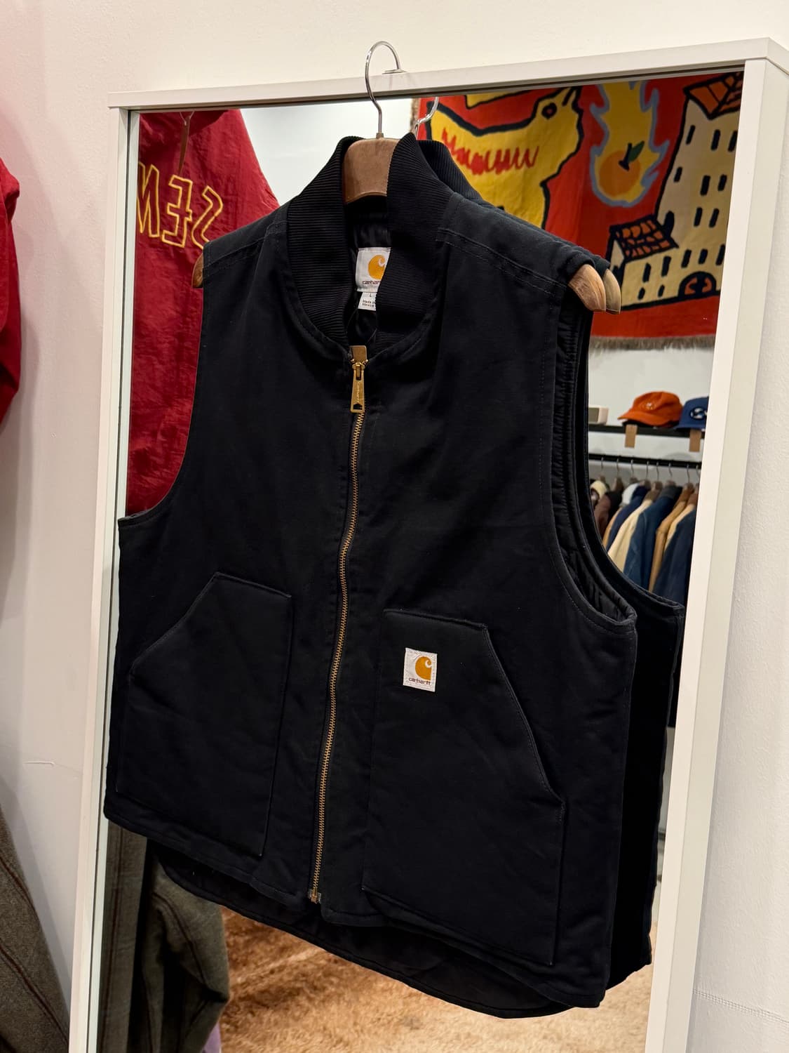 Carhartt 칼하트 덕 캔버스 워크 베스트 상품이미지1