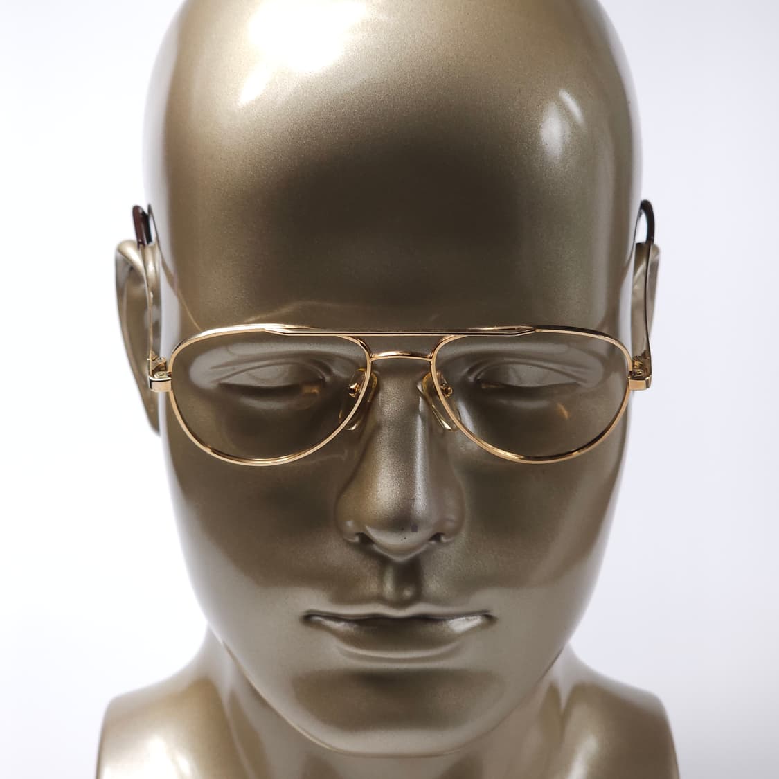 14K 도금 90년도 데드스탁 투브릿지 안경 상품이미지9