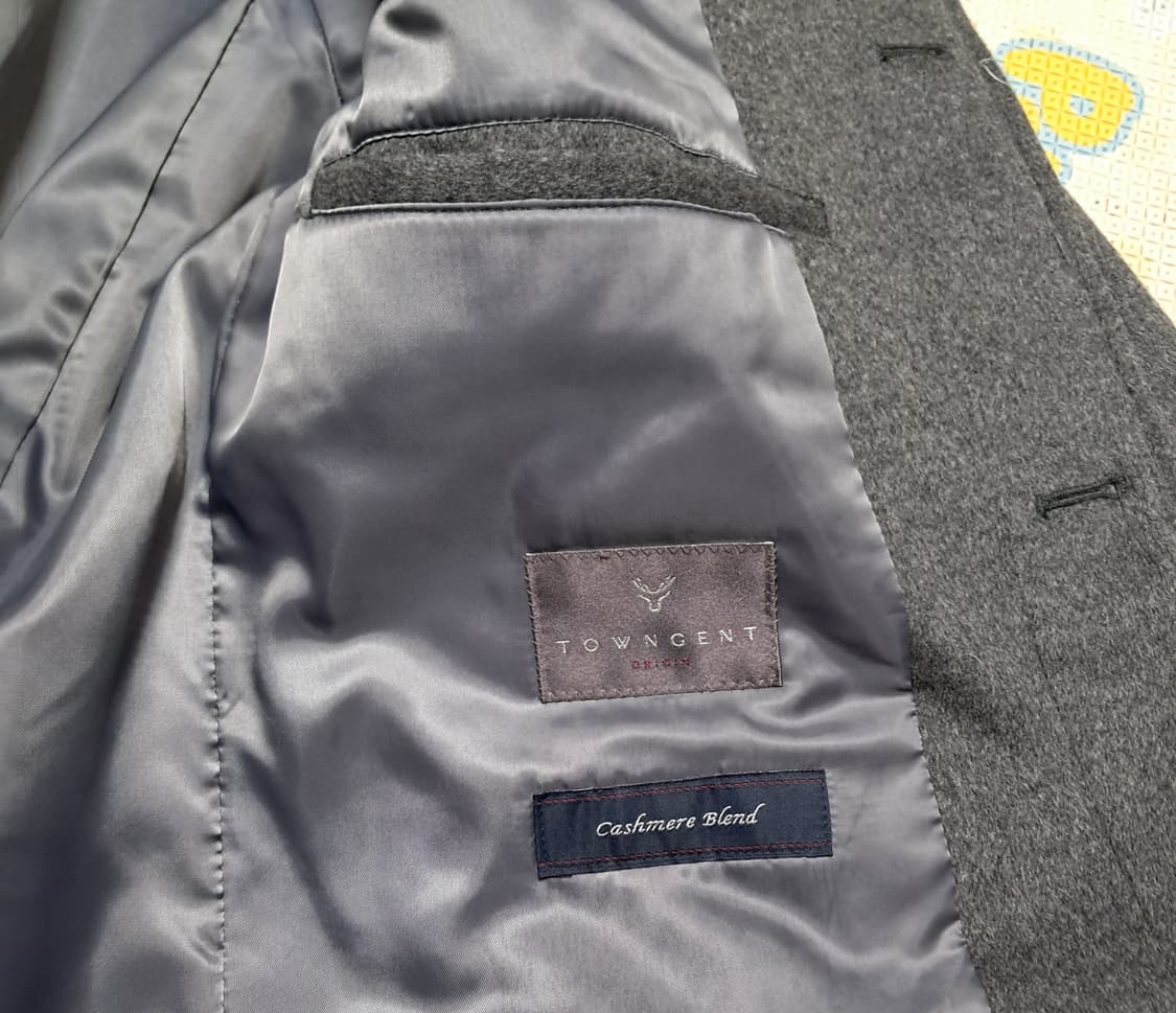 TOWNGENT 타운젠트 캐시미어 혼방 모 코트100~105 상품이미지9