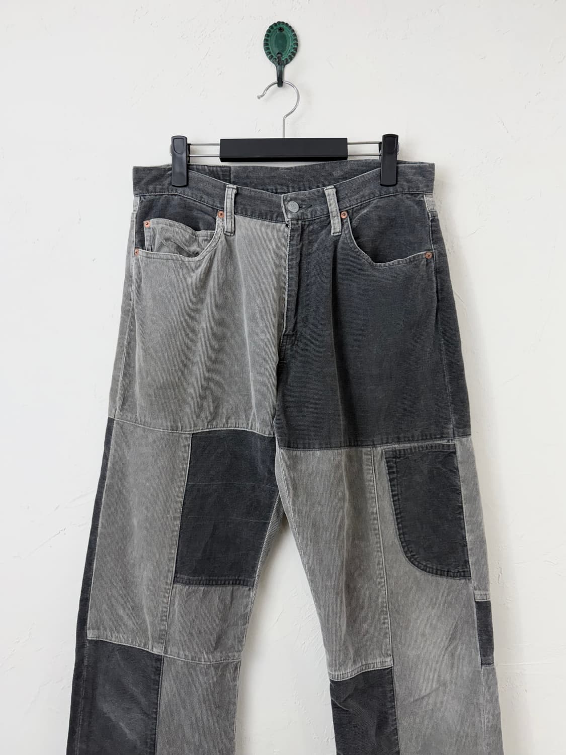 제너럴 리서치 x 히스테릭 글래머 리컨스트럭티드 코듀로이 팬츠 상품이미지2