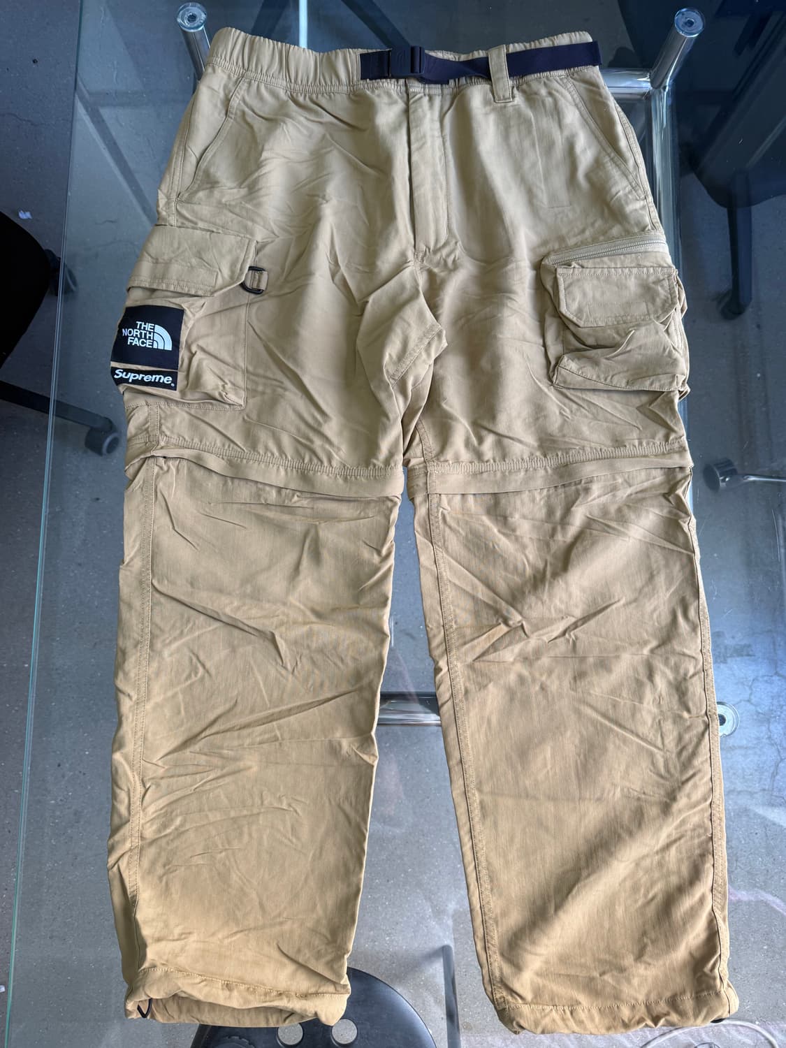 슈프림 노스페이스 카고 팬츠 베이지 M 상품이미지1
